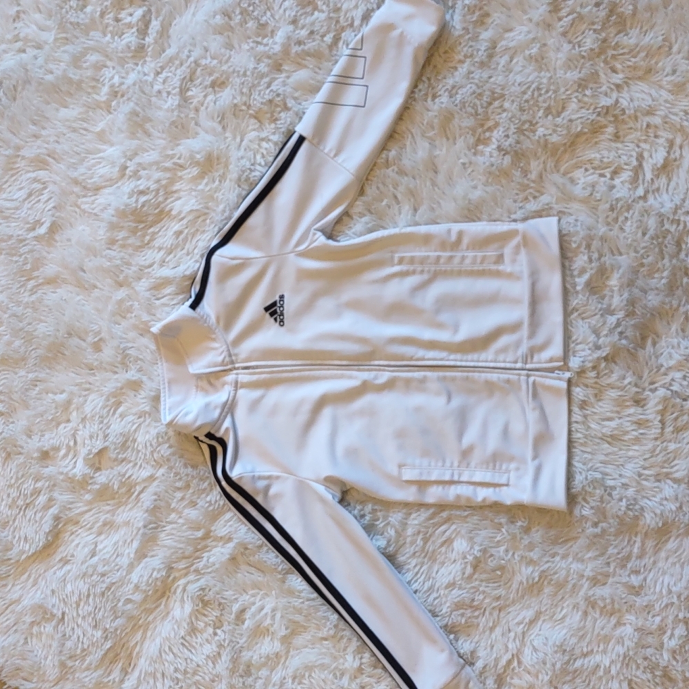 Boys Addidas Tricot Jacket (7 / xs)